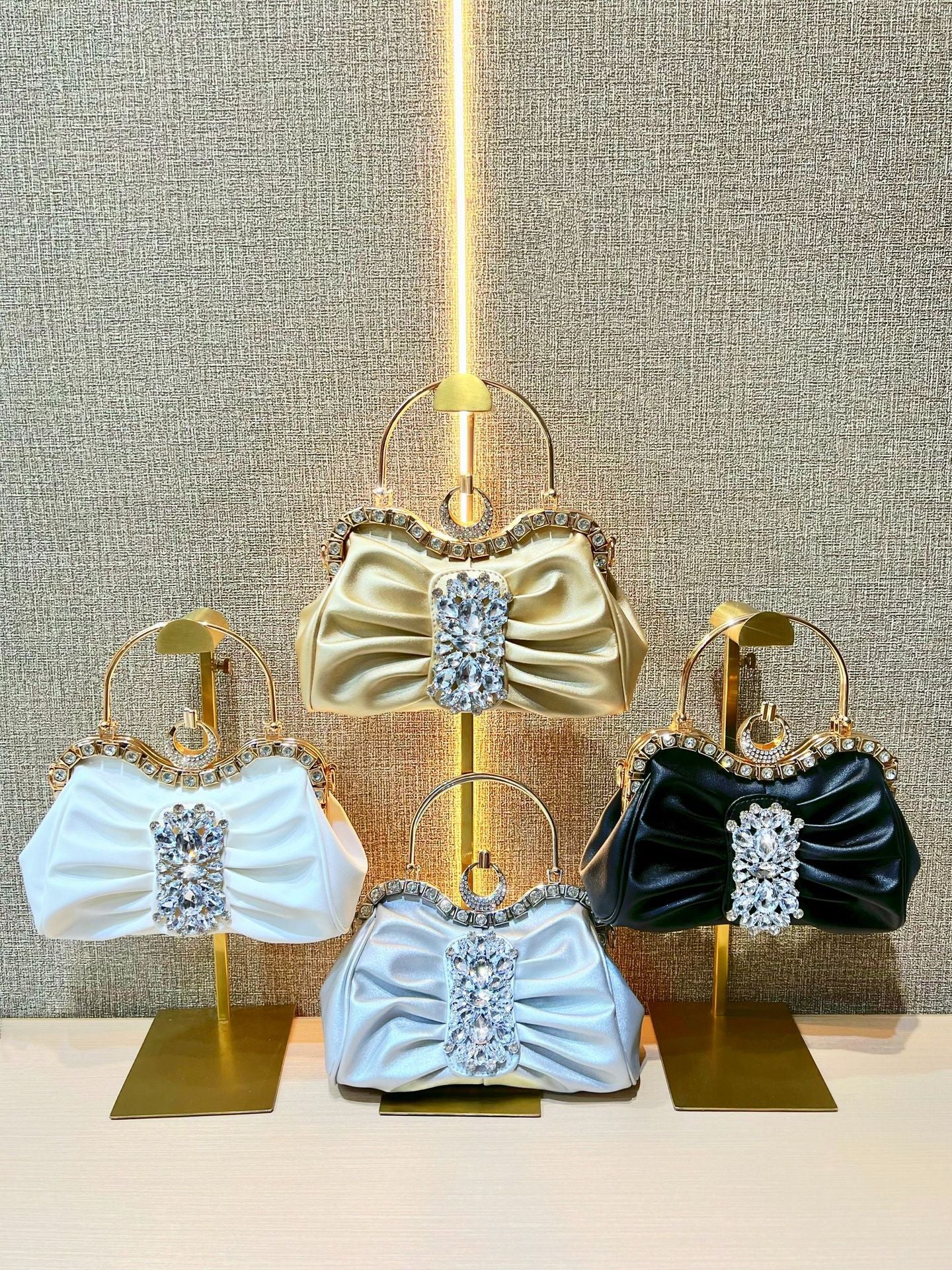 Diamond Fashion Bridesmaid Wedding Exquisite Banquet Dinner Bag