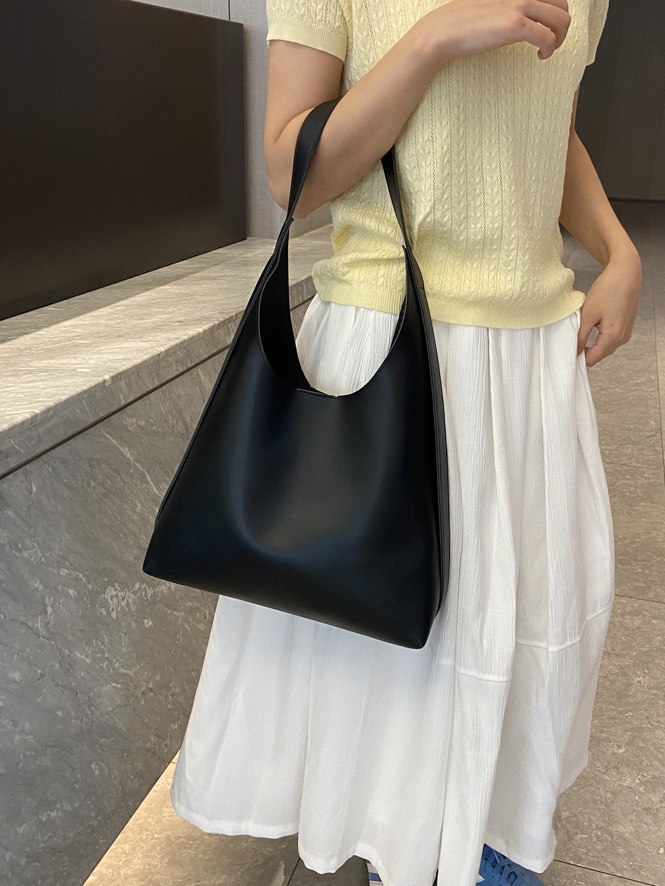 Women's Fashion Combination Large Capacity Simple College Class Bags
