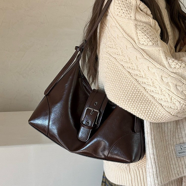 Women's High-grade Light Luxury Minority Fashion Korean Large Capacity Commuter Bags