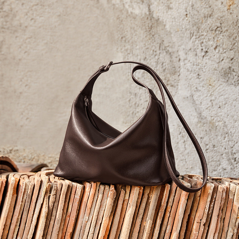 Leather Leisure Trendy Fashion Large Capacity Women's Shoulder Bag