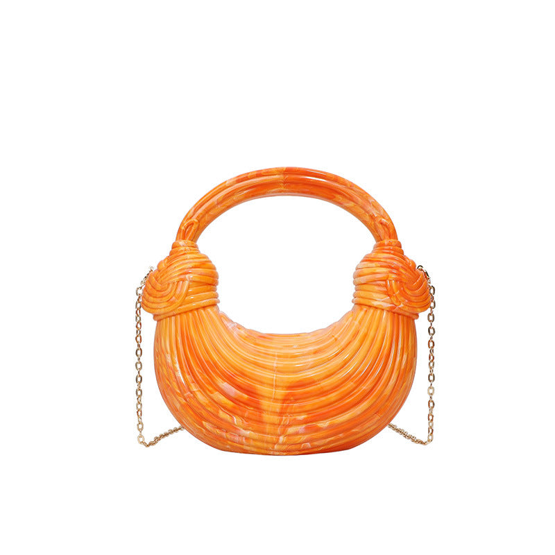 Women's Popular Simple Vintage Clutch Box Retro Dinner Bag
