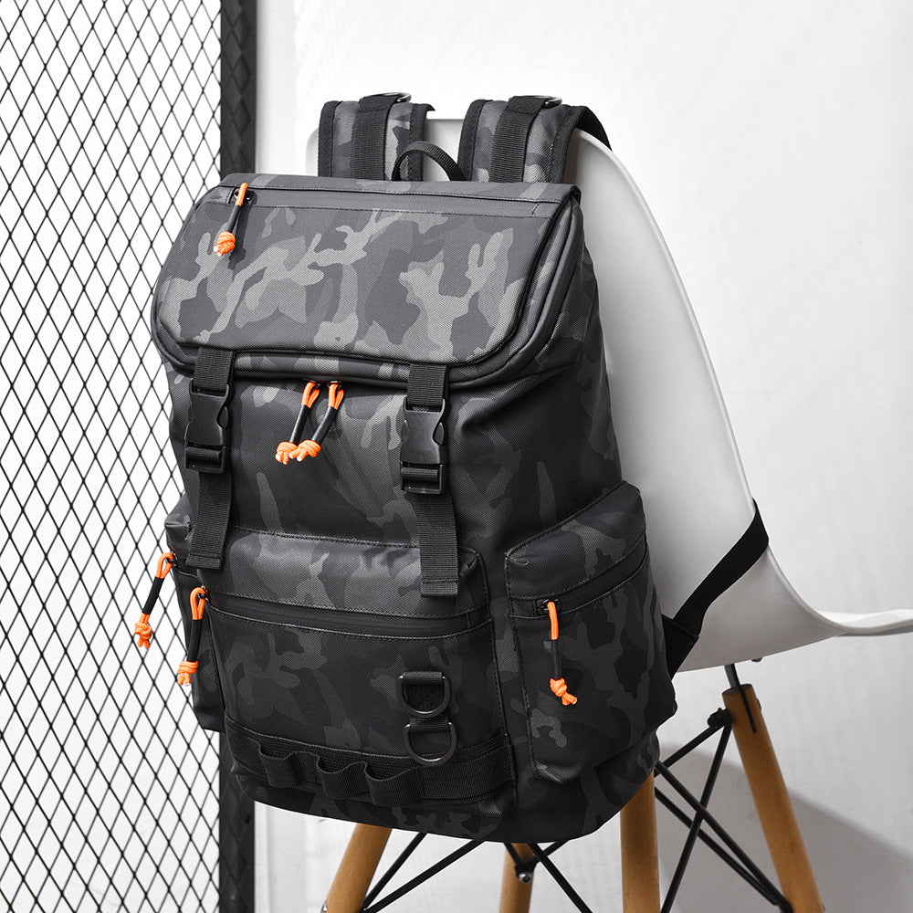Classy Men's Large Capacity Computer Camouflage Business Backpack