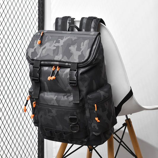 Classy Men's Large Capacity Computer Camouflage Business Backpack