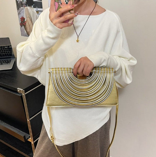 Women's Woven Clutch Fashion Personality Trend High-grade Bags