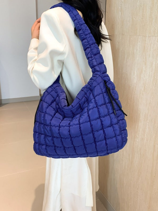 Pleated Cloud Fashion Pull Large Capacity Cotton Tote Bags