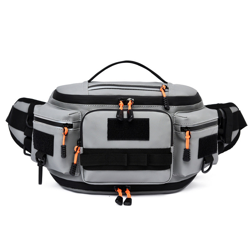 Men's Large Capacity Riding Motorcycle Fishing Gear Lure Men's Fanny Pack