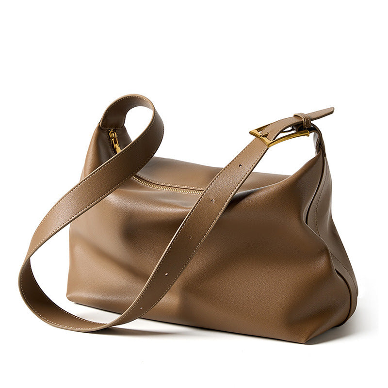 Women's Genuine Leather Underarm Large Hobo Cow Tote Bags