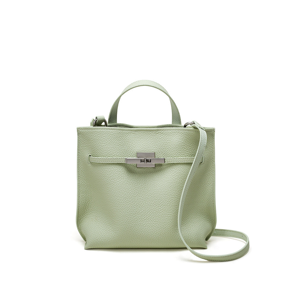 Women's High-grade Genuine Leather Portable Kelly Fashion Women's Shoulder Bag