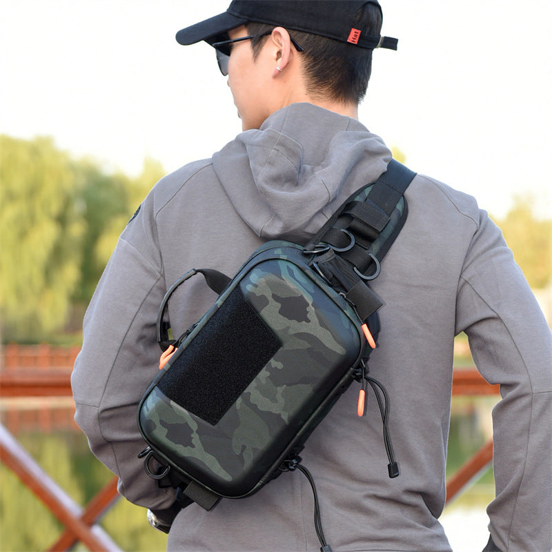 Men's Multifunctional Lure Hard Shell Fishing Large Men's Fanny Pack