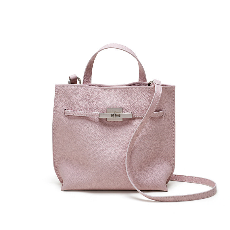Women's High-grade Genuine Leather Portable Kelly Fashion Women's Shoulder Bag