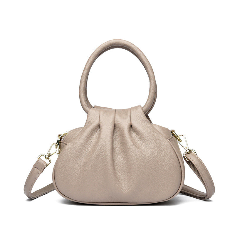 Women's High-grade Soft Surface Fashion Commuter Dumpling Women's Messenger Bag