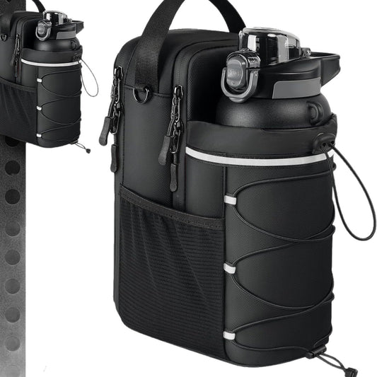 Magnetic Kettle Large Capacity Fitness Magnet Cup Cover Multifunctional Portable Sports Satchel, Hanging Bag