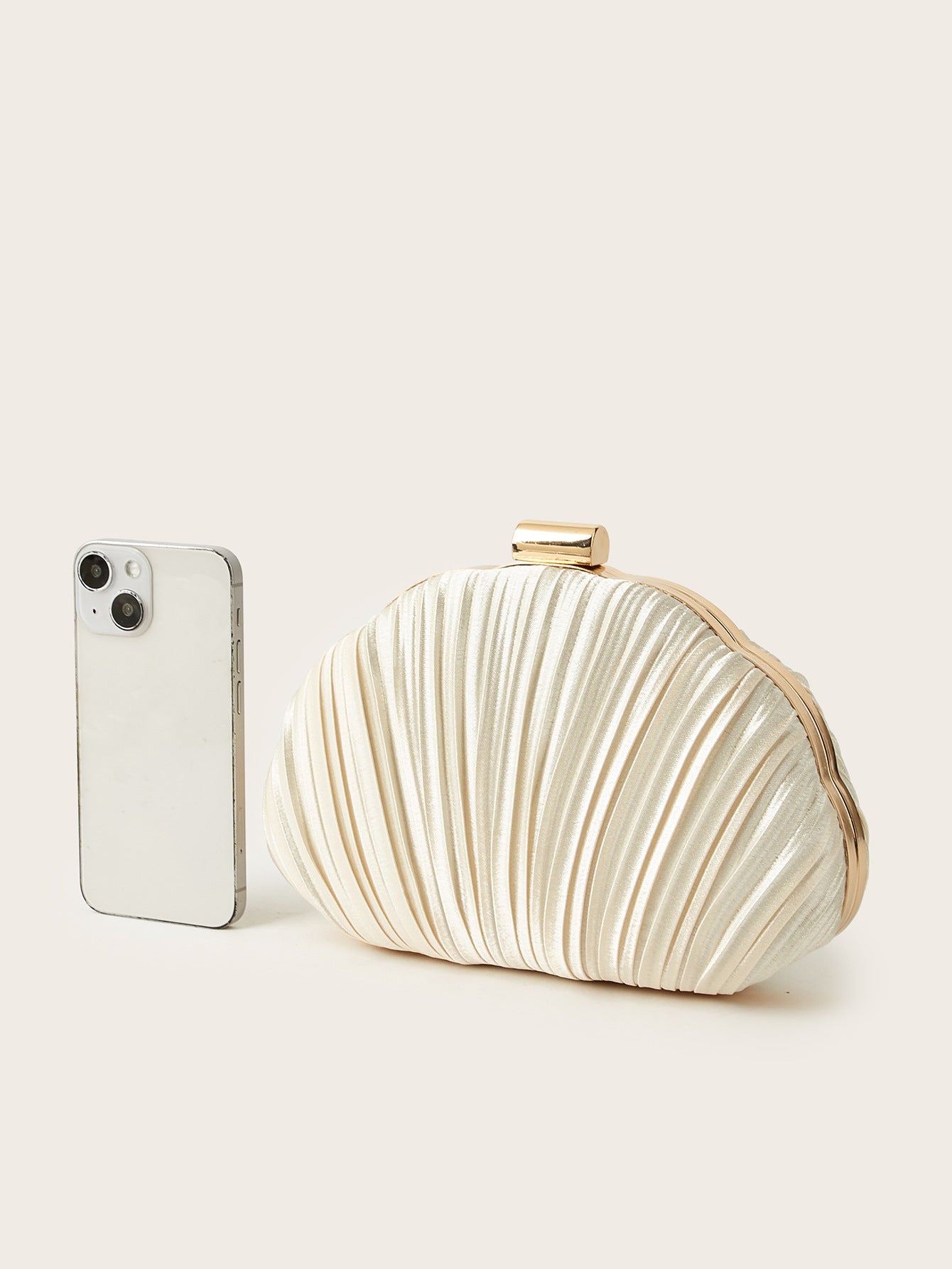Women's Dress Clutch Shell Banquet Garment Satin Dinner Bag