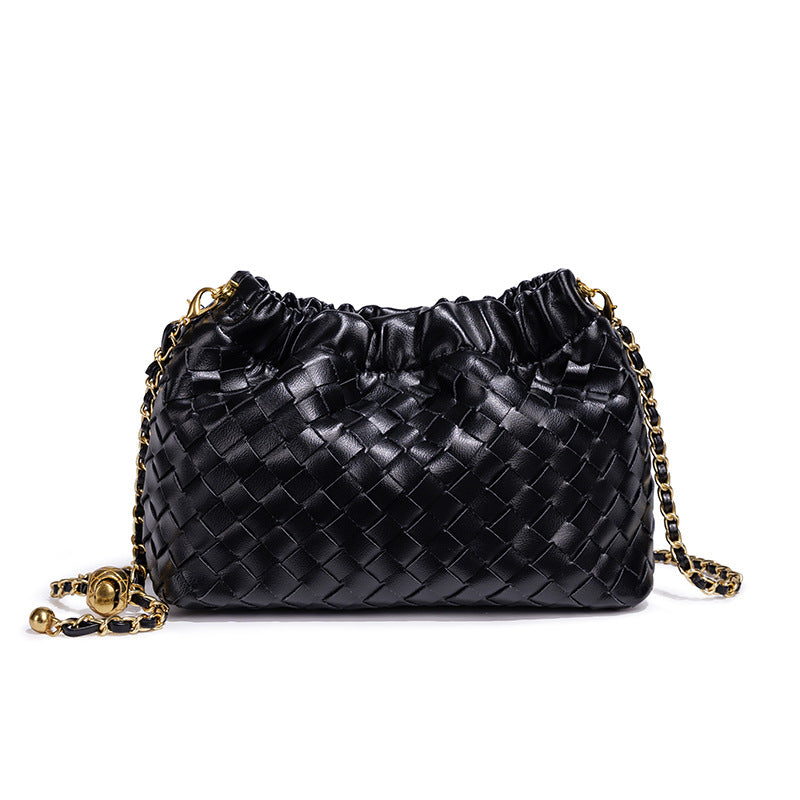Women's Hand-woven Cloud Simple Metal Chain Fashion Minority Design Women's Shoulder Bag