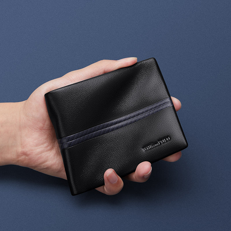 Men's Emperor Paul Short High-grade Soft Cattlehide Genuine Men's Wallet