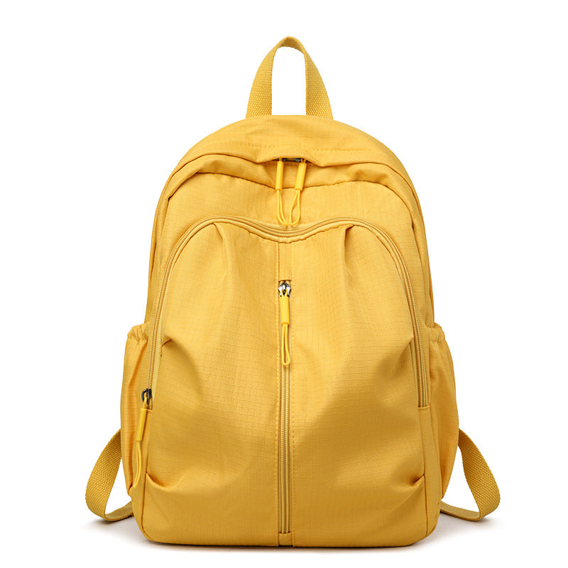 Large Capacity Water Repellent Lightweight Nylon Leisure Backpack