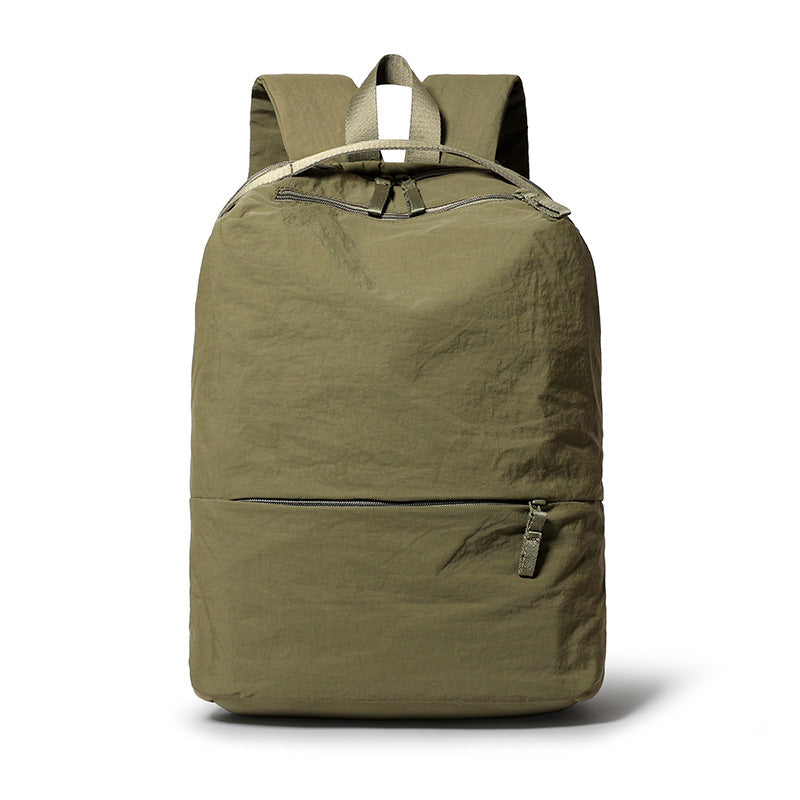 Fashion Computer Large Capacity Solid Color Leisure Backpack