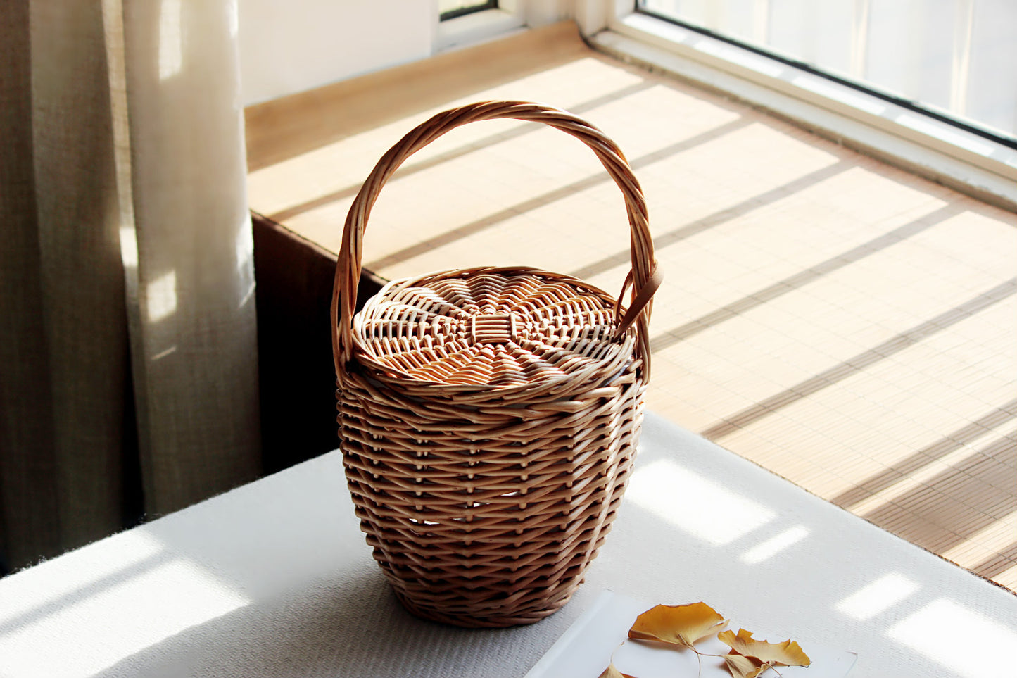 Picnic Straw Woven Female Summer Vacation Pastoral Bags
