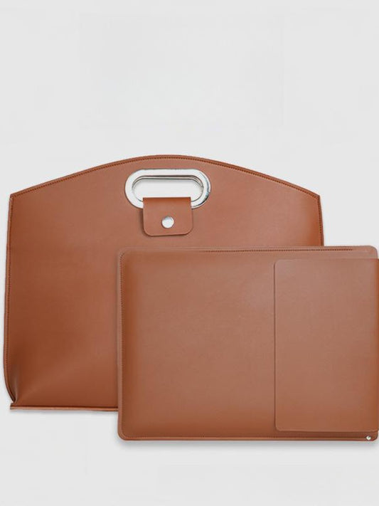 Leather Waterproof High-grade Inch For Apple Laptop Bag