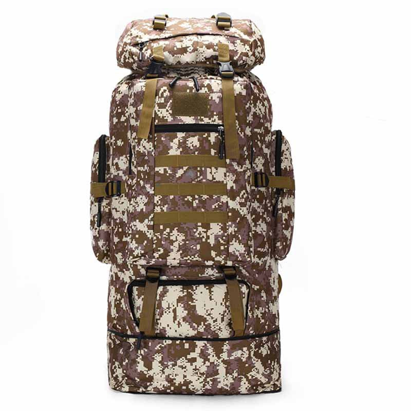 Women's & Men's Large Capacity Expandable Heightened Camping Mountain Climbing, Hiking Bag