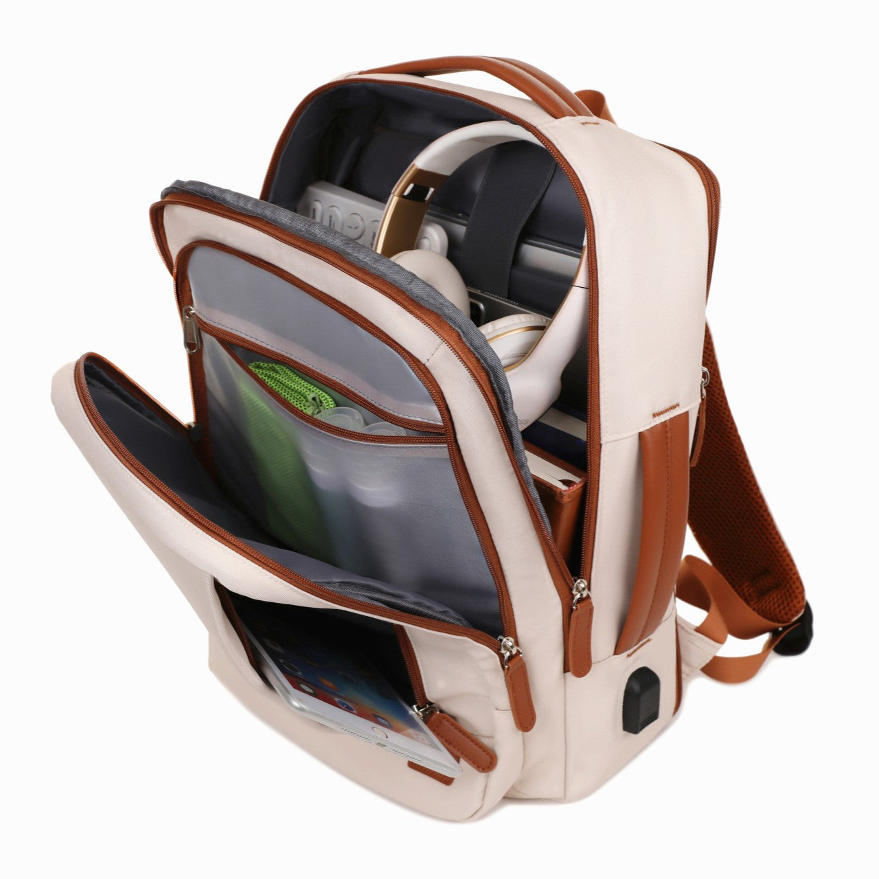 Women's & Men's High-grade Fashion Waterproof Computer Large Capacity Business Backpack