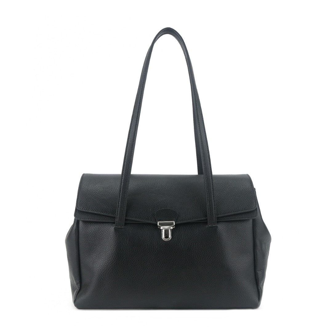 Exquisite Texture Lychee Pattern Underarm Mortise Fashion Large Capacity Women's Shoulder Bag