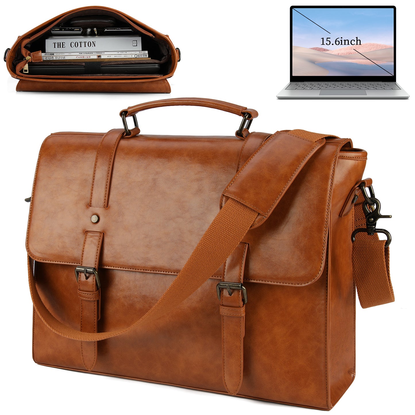 Pretty Creative Men's Retro Business Computer Men's Messenger Bags