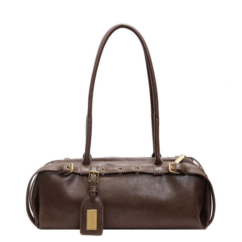 Underarm Female Niche Bowling Large Capacity Retro Bags