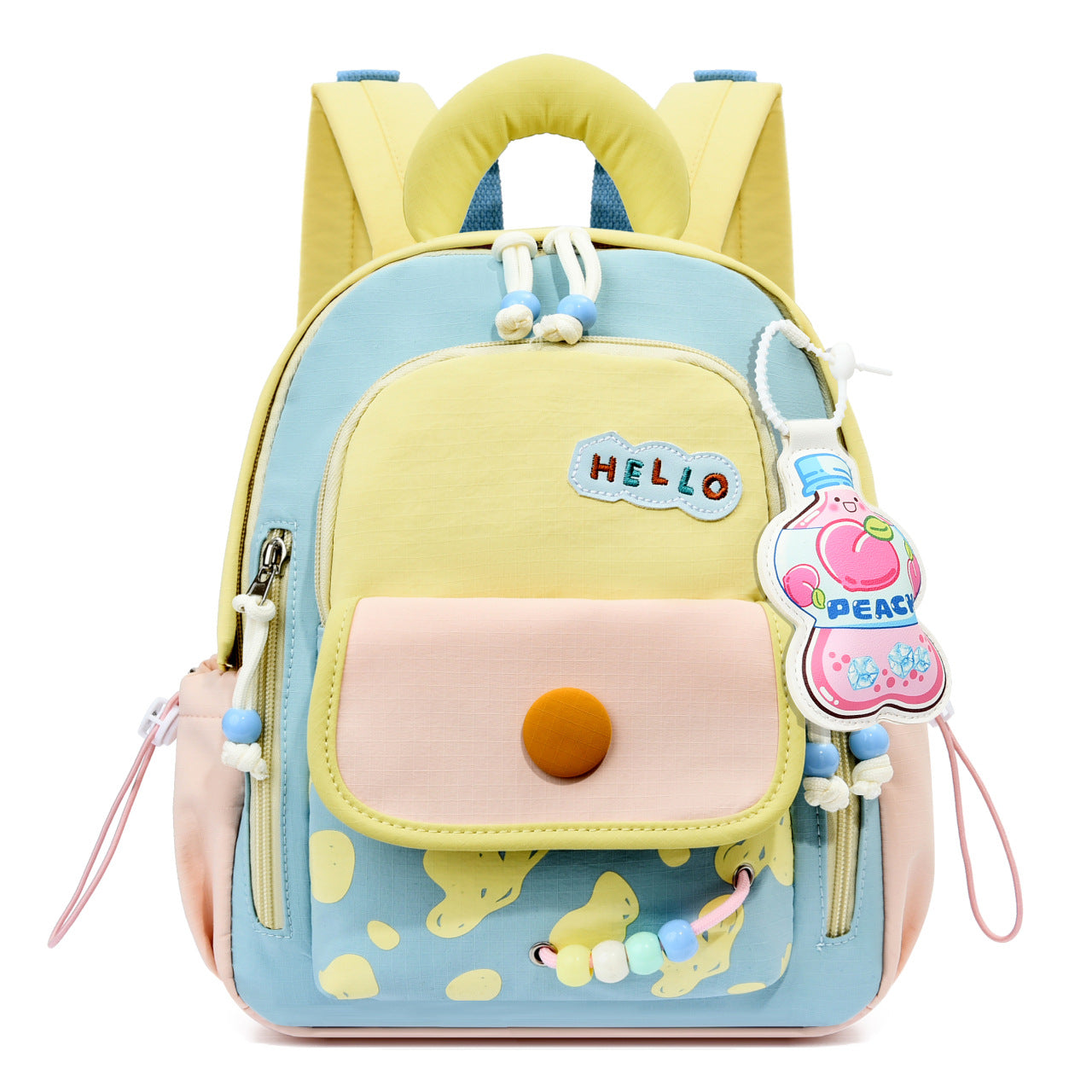 Women's Cute Dopamine Lightweight Contrast Color Good-looking Leisure Backpack