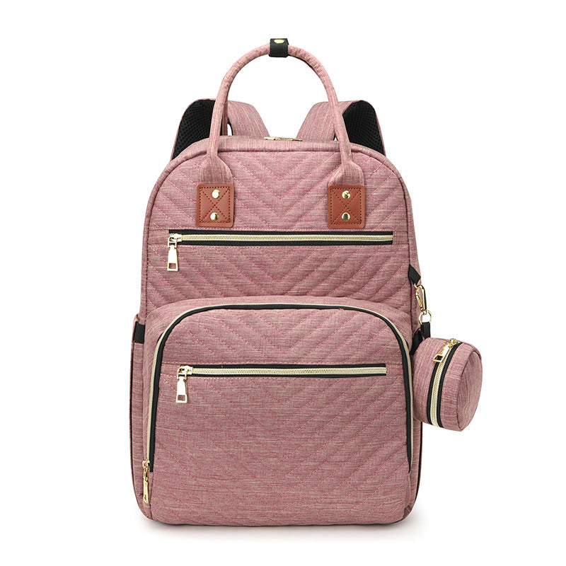Fashion Mother Large Capacity Dry Wet Mummy Bag