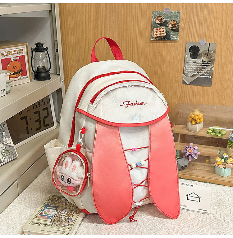 Style Cute For Primary Good-looking Fresh Contrast Backpacks