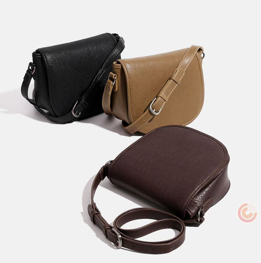 Innovative Vintage Saddle Pattern Simple Commute Small Square Bag