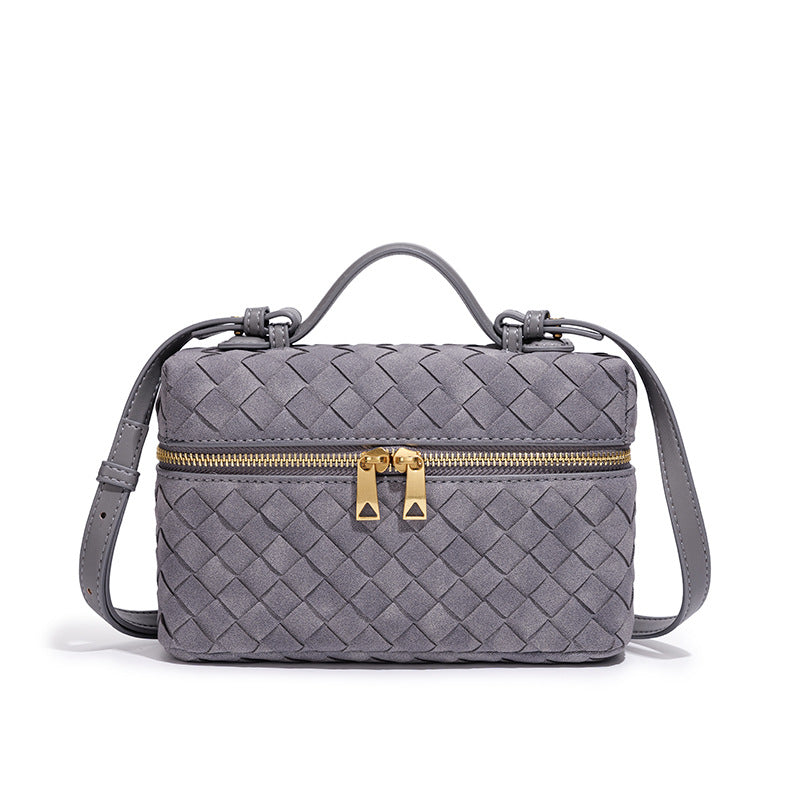Graceful Women's Woven Lunch Box Portable Women's Handbag