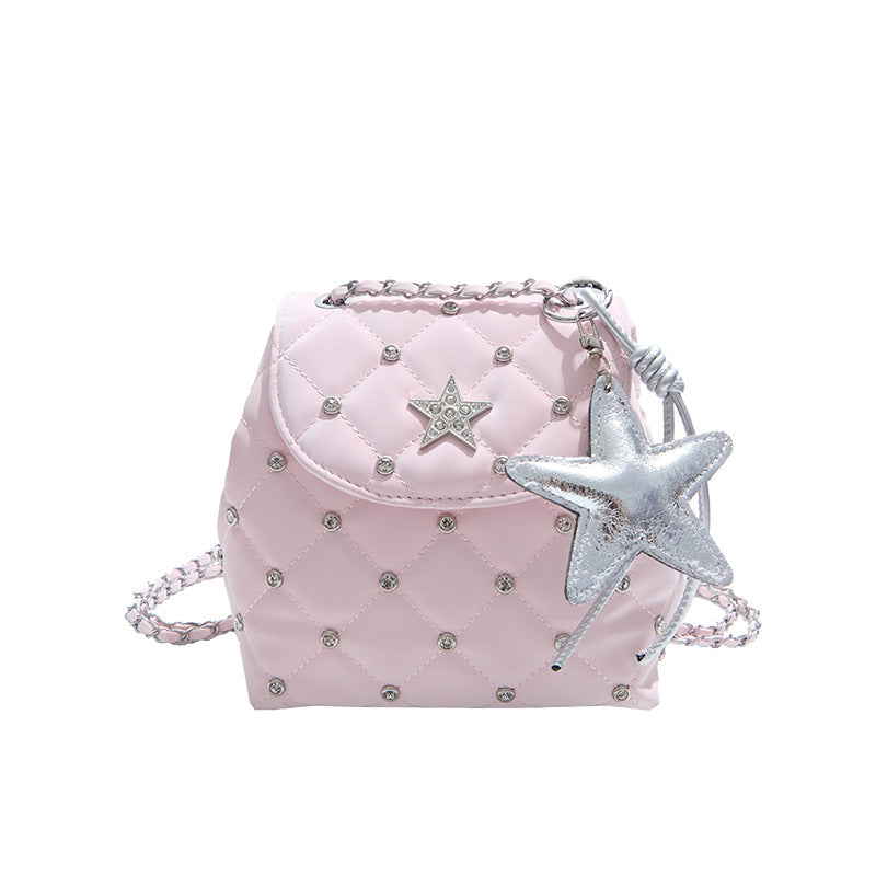Classic Style Diamond Chain Underarm Female Women's Shoulder Bag