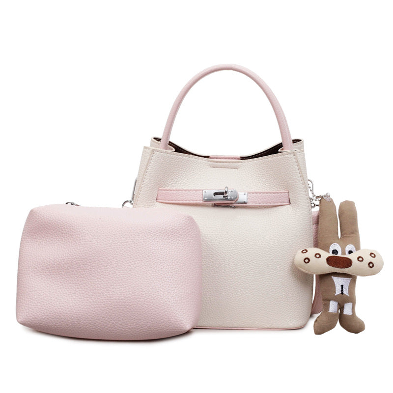 Classic Korean Style Trendy Portable Versatile Bucket Bag