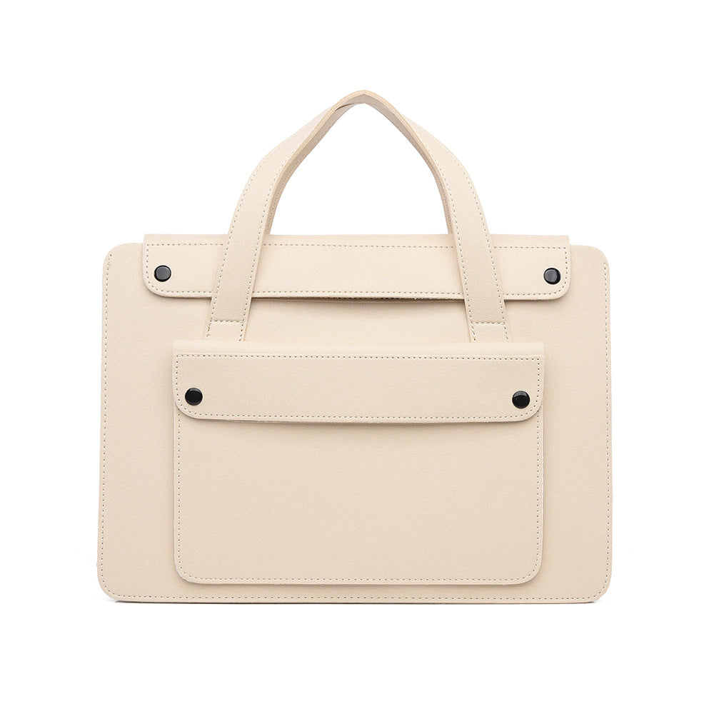 Organ Leather Portable Computer Suitable For Notebook Laptop Bag
