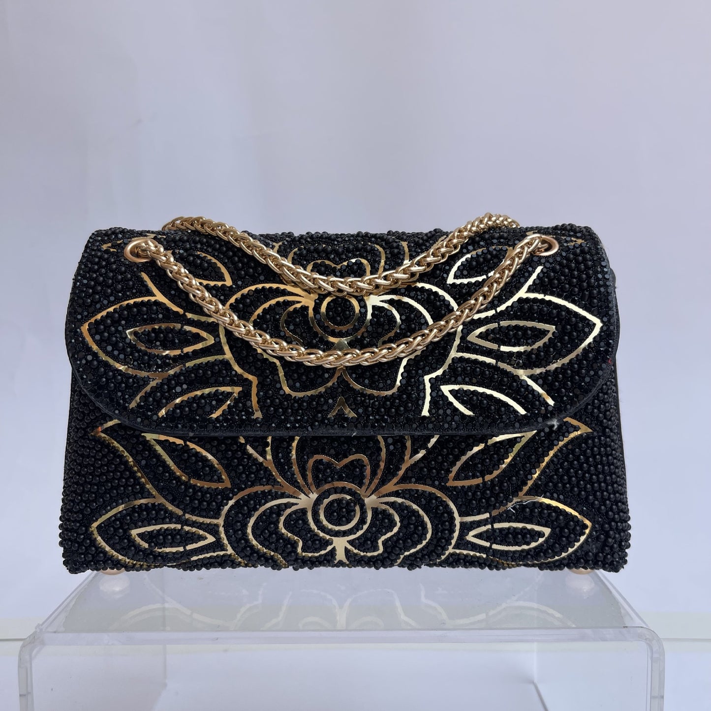 Fashion Portable Classic Style Diamond Rhinestone Dinner Bag