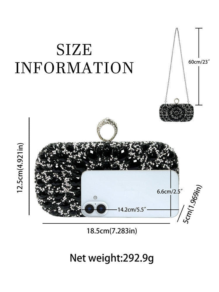 Women's Diamond Fashion Banquet Dress Full Women's Clutch