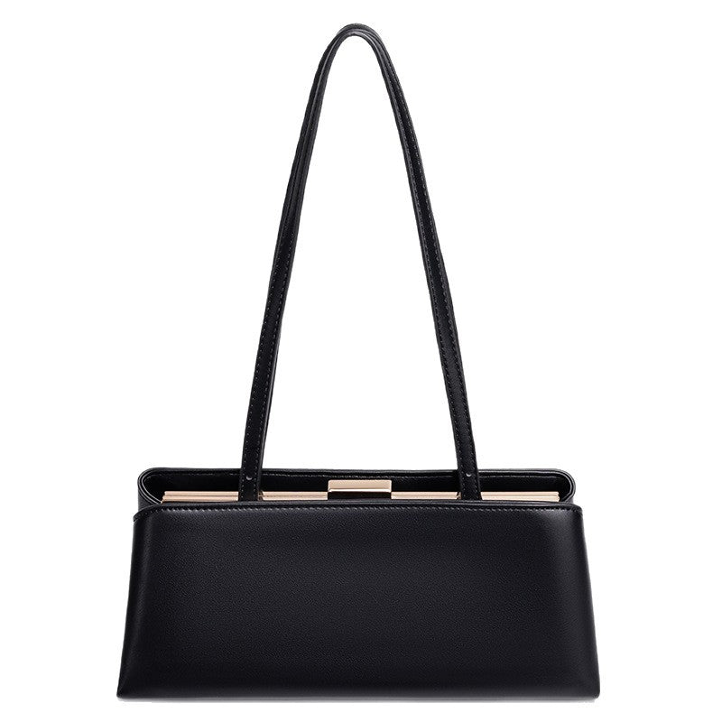 Mild Luxury Retro Textured Niche Saddle Underarm Women's Shoulder Bag