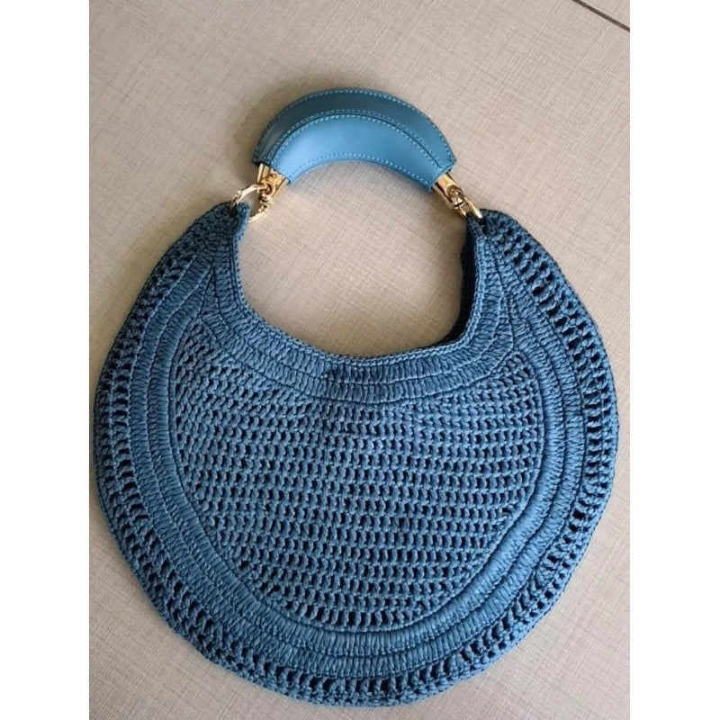 Selenodont Large Capacity Beach Simple Design Women's Handbag