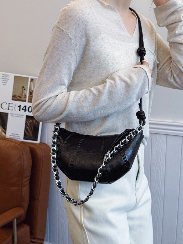 Women's High-grade Dumpling Underarm Design Croissant Women's Messenger Bag