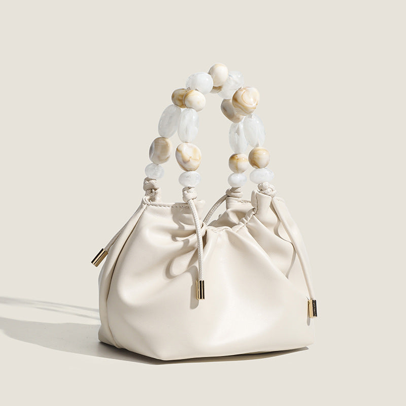 Wave Light Dew Bead Pleated Clouds Bags