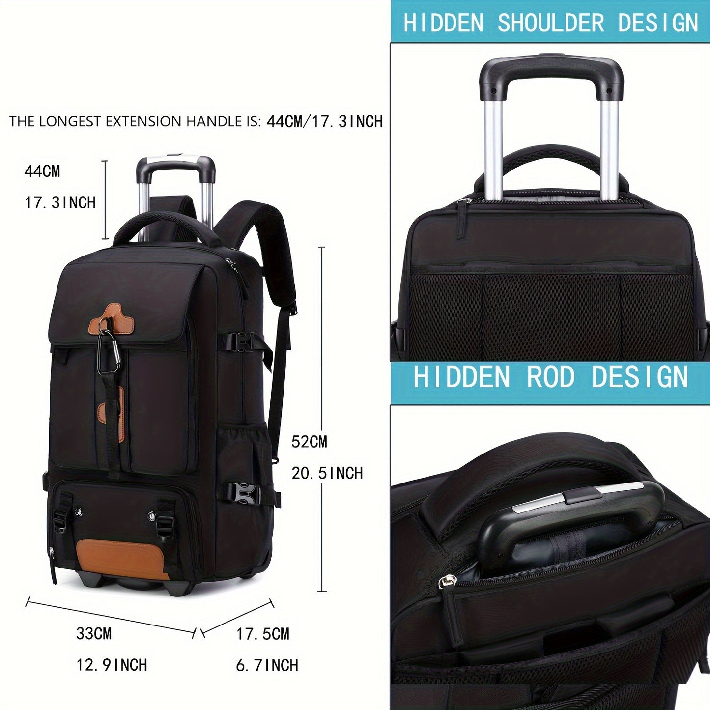 Oxford Cloth Lightweight Large Capacity High-grade Leisure Backpack