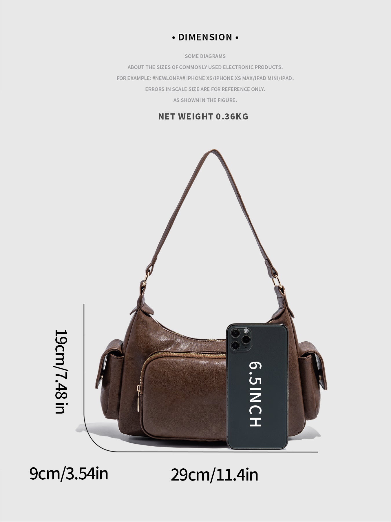 Niche High-grade Mechanical Style Motorcycle Retro Bags