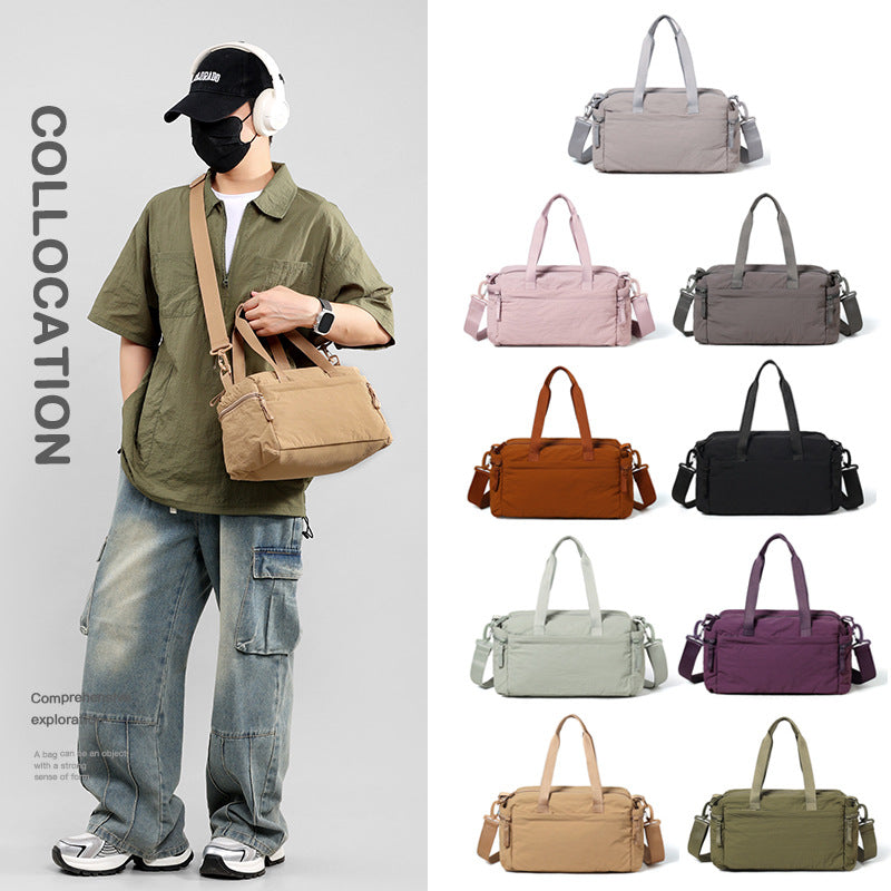 Graceful New Women's Pouch Nylon Commuter Small Square Bags