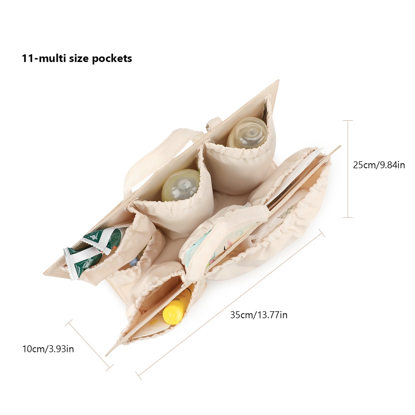 Classified Packet With Compartment Storage Insulation Feeding Mummy Bag
