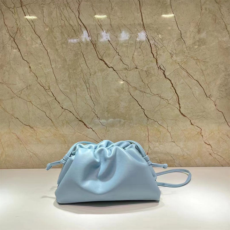 Women's Design Genuine Leather Dumpling Clutch Cowhide Bags