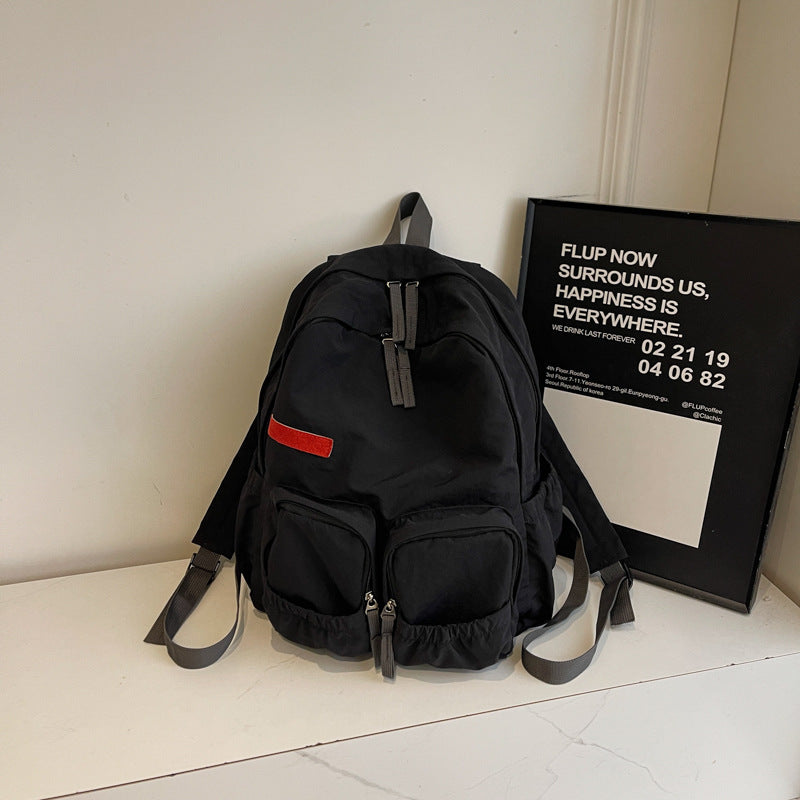 Women's College Simple Versatile Large Capacity Korean Leisure Backpack