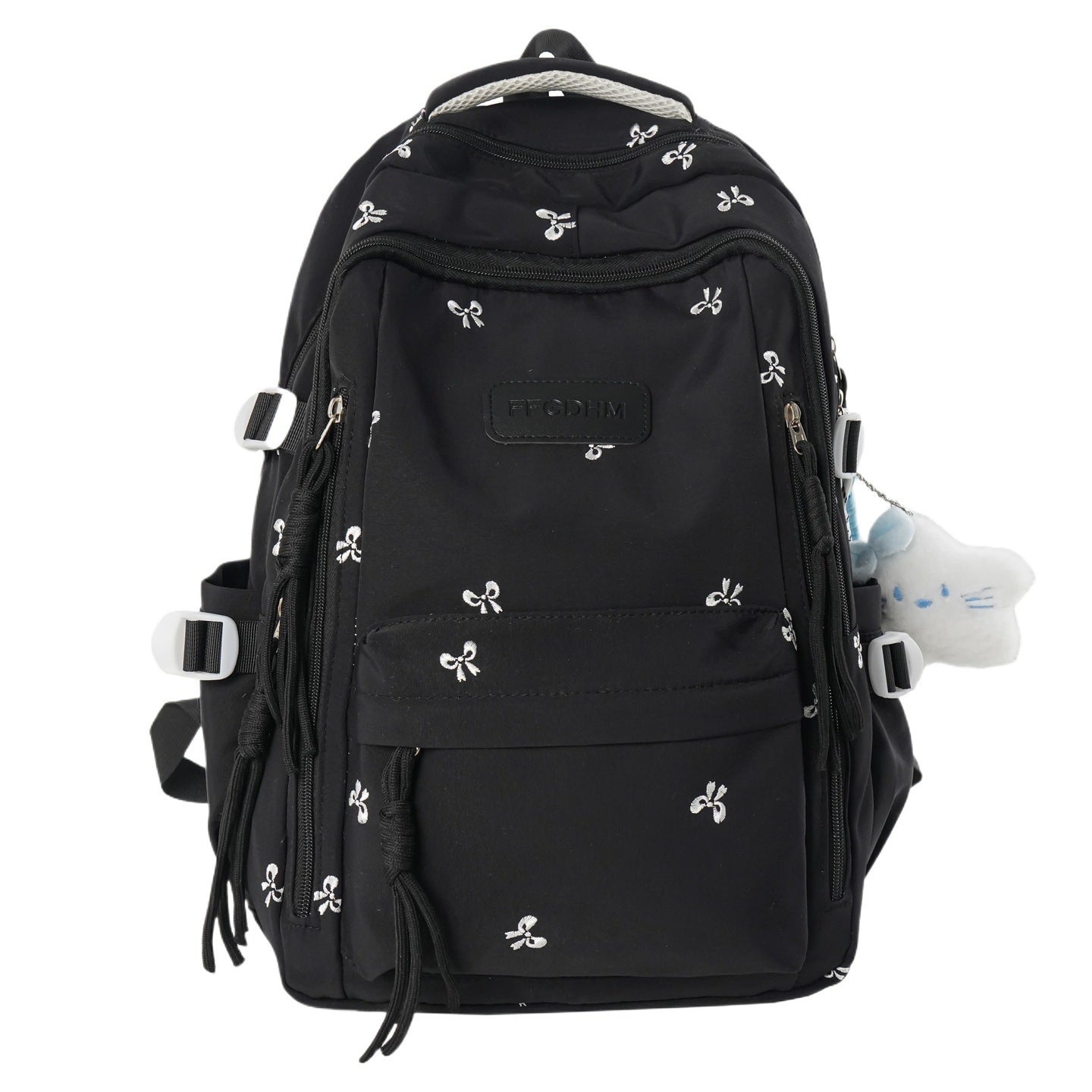 Women's Niche Large Capacity Bowknot Junior Lightweight College Student Schoolbag