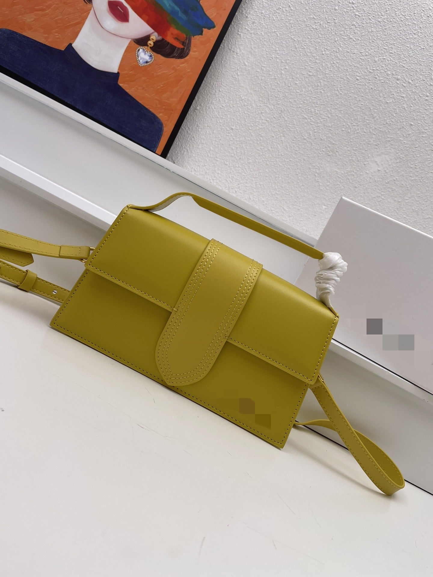 Women's Design Single Hand Flip Advanced Texture Stick Women's Handbag
